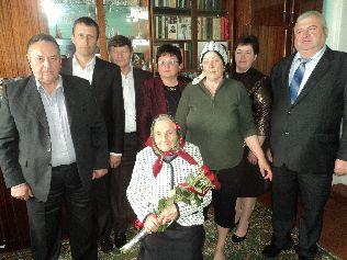 Жителька Коломийського району відзначила 100-літній ювілей