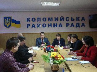 Голова райдержадміністрації Любомир Глушков провів робочу зустріч з представниками ЗМІ