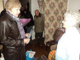 Вітаємо учасника бойових дій з нагоди 85-літнього ювілею Вітаємо учасника бойових дій з нагоди 85-літнього ювілею