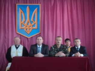 Урочисті проводи військовозобов’язаних в армію Урочисті проводи військовозобов’язаних в армію