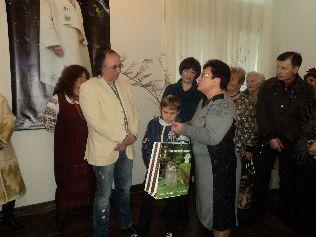 Відкриття родинної виставка Ярослава Сахра та Оксани Литвин Відкриття родинної виставка Ярослава Сахра та Оксани Литвин
