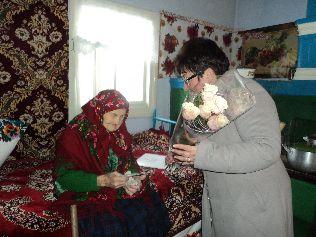 Жителька села Джурків Коломийського району відсвяткувала 100-літній ювілей Жителька села Джурків Коломийського району відсвяткувала 100-літній ювілей