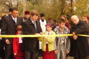 У Печеніжині відкрито міст через річку Печеніга У Печеніжині відкрито міст через річку Печеніга