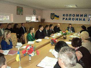 Оперативна нарада у голови Коломийської районної державної адміністрації Любомира Глушкова Оперативна нарада у голови Коломийської районної державної адміністрації Любомира Глушкова