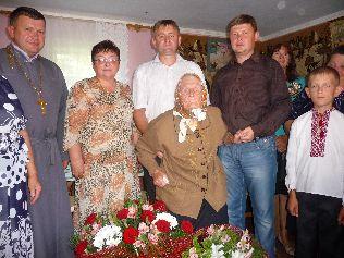 Жителька Коломийського району відзначила 100-літній ювілей Жителька Коломийського району відзначила 100-літній ювілей
