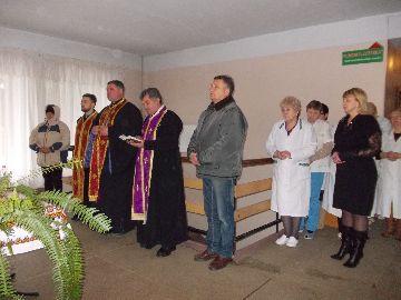 В Коломийській центральній районній лікарні відбулася панахида вшанування річниці пам’яті героям «Небесної Сотні»