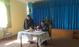 Зустріч з громадою села Богородичин Жукотинської сільської ради Зустріч з громадою села Богородичин Жукотинської сільської ради