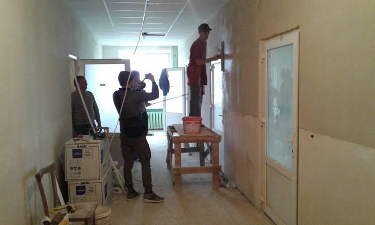Здійснено робочий візит до Коломийської дитячої лікарні з метою ознайомлення з ходом проведення капітальних ремонтних робіт педіатричного відділення