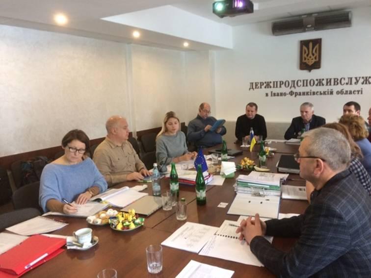 Івано-Франківщину відвідали представники Європейської комісії з питань охорони здоров’я та безпечності харчових продуктів Івано-Франківщину відвідали представники Європейської комісії з питань охорони здоров’я та безпечності харчових продуктів