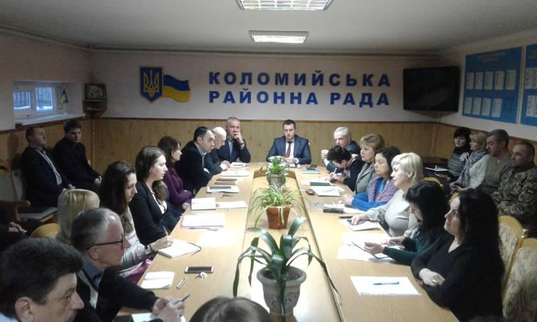 Щотижнева нарада у голови райдержадміністрації Любомира Глушкова