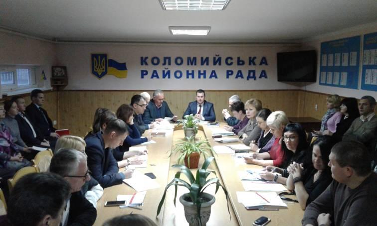 Нарада у голови райдержадміністрації Любомира Глушкова Нарада у голови райдержадміністрації Любомира Глушкова