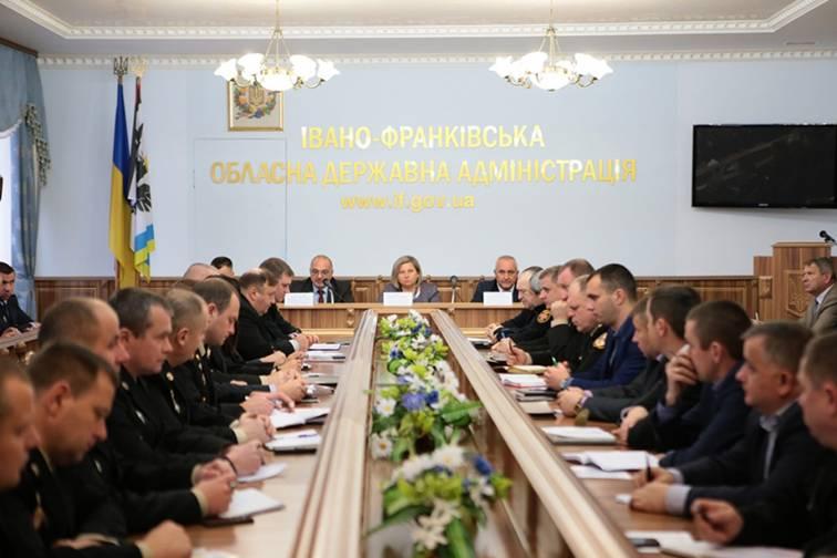 В області підбили підсумки контрольної перевірки Державної служби надзвичайних ситуацій України