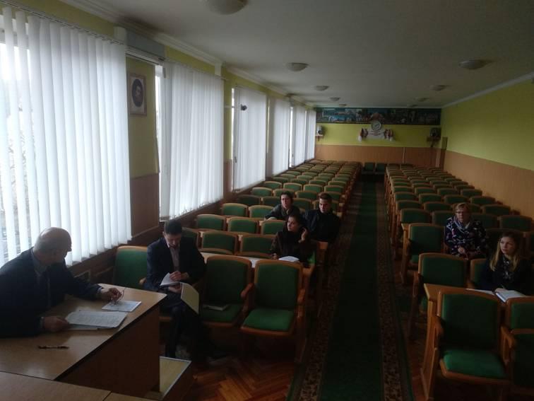 Відбулась нарада з питань підготовки до засідання колегії райдержадміністрації у керівника апарату райдержадміністрації Михайла Беркещука