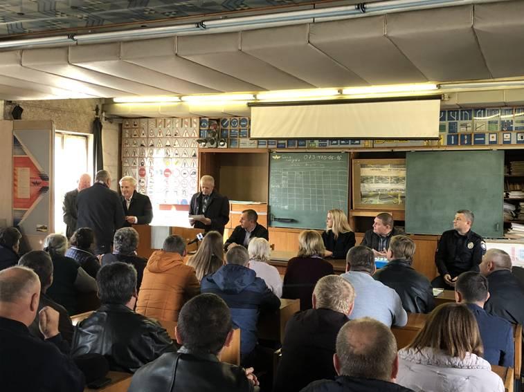 Урочистості до Дня автомобіліста та дорожника