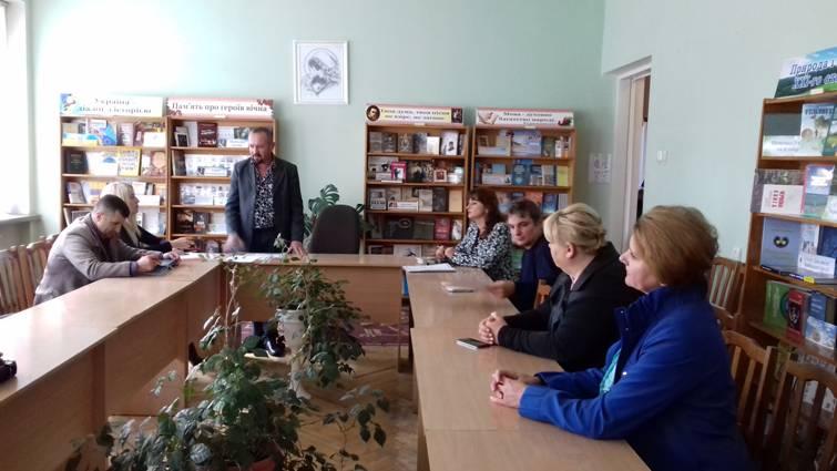 Засідання конкурсної комісії відділу культури Коломийської РДА з проведення конкурсу на заміщення посад керівників закладів культури