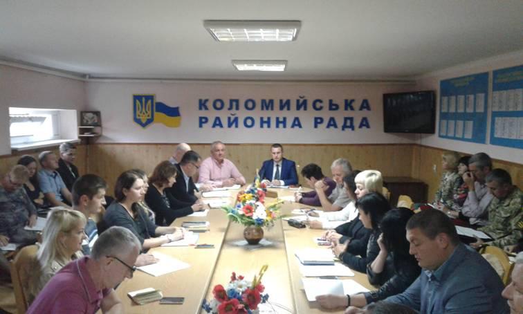 Нарада у голови райдержадміністрації Любомира Глушкова Нарада у голови райдержадміністрації Любомира Глушкова