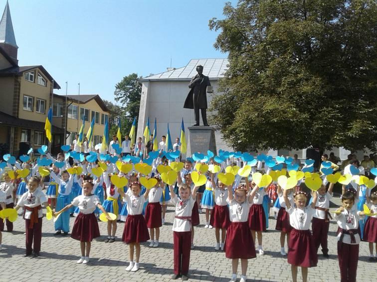 Районні урочистості з нагоди Дня Державного Прапора України та 27-ї річниці проголошення Незалежності нашої держави
