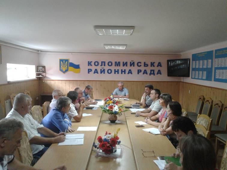 Обговорено стан підготовки підприємств житлово-комунального господарства та бюджетних установ району до роботи в осінньо-зимовий період 2018-2019 років