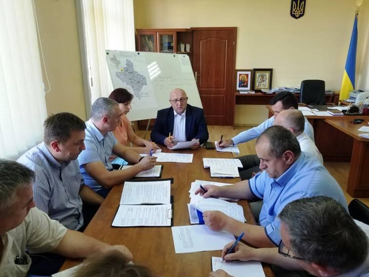 Обговорено питання про стан розрахунків бюджетних установ області за спожитий природний газ