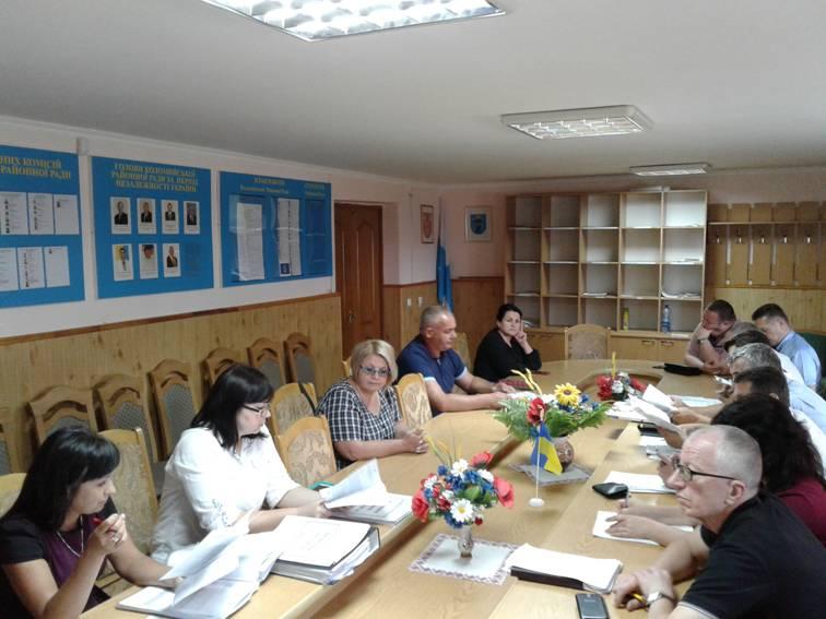 Засідання постійної комісії районної ради з питань бюджету, фінансів та податків.