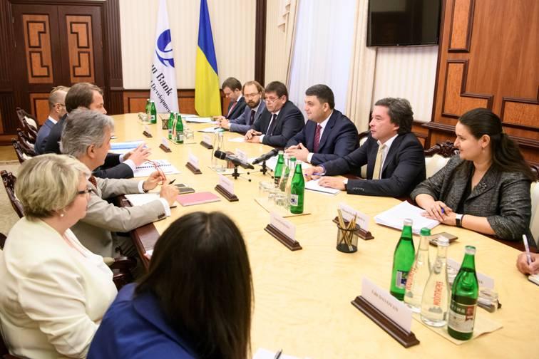 Україна – важливий напрямок інвестицій ЄБРР, – зустріч Глави Уряду з Першим віце-президентом Банку