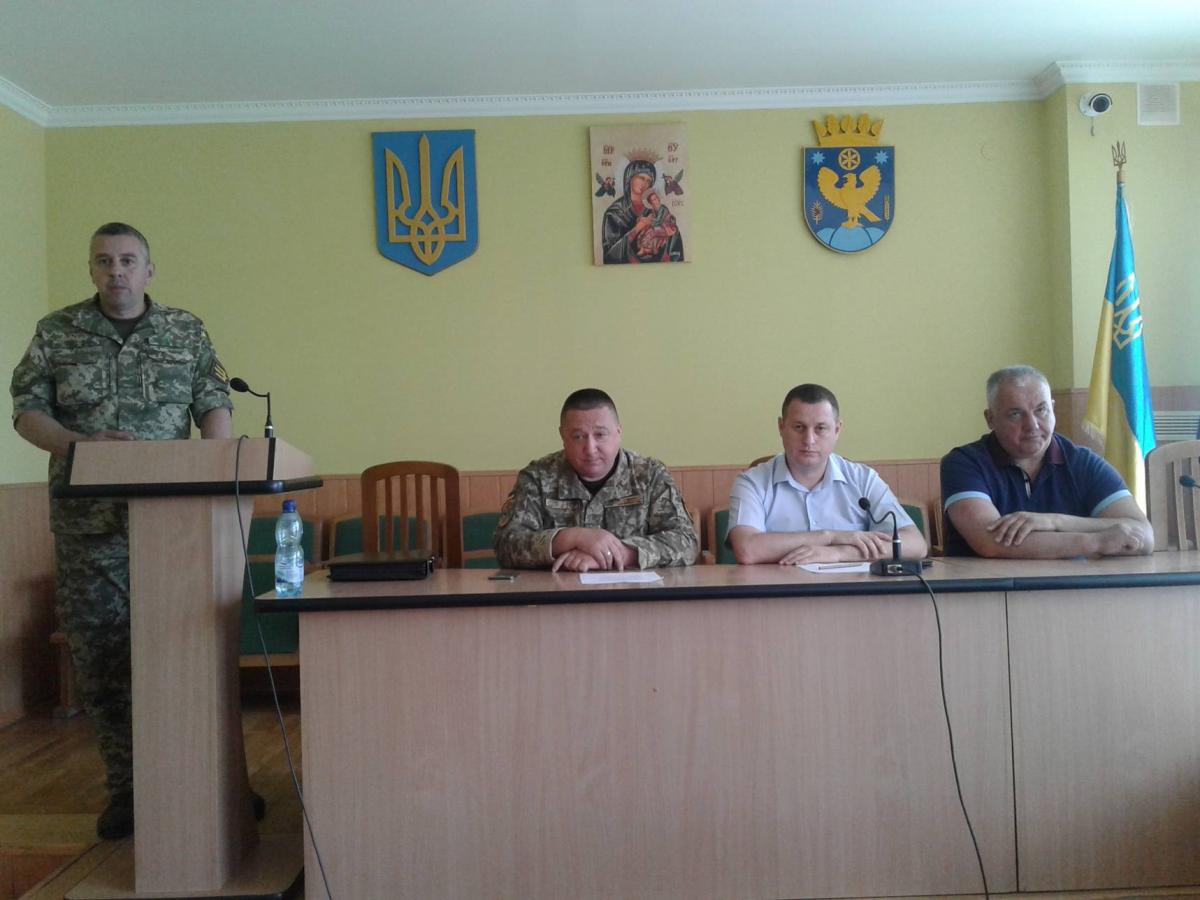 Представлення нового військового комісара Коломийського об'єднаного міського військового комісаріату