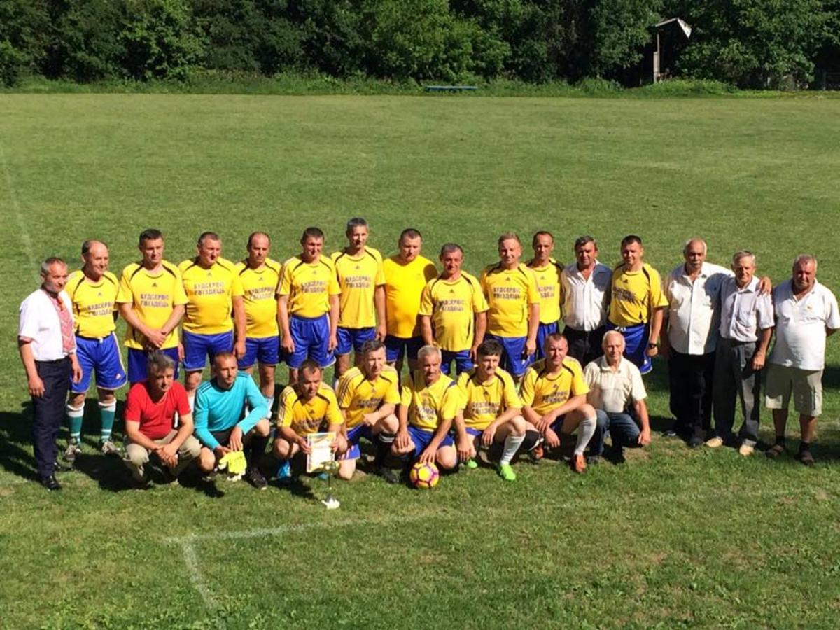 Футбольний турнір, серед ветеранів пам‘яті футболістів команди «Старт» Гвіздець