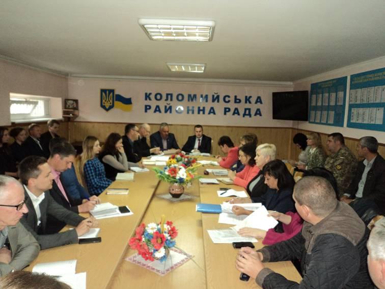 Нарада у голови райдержадміністрації Любомира Глушкова