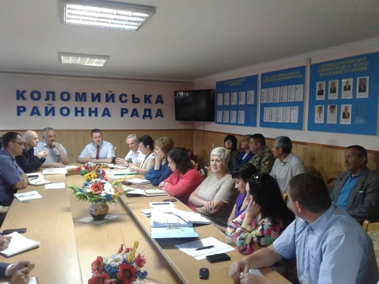 Нарада у голови райдержадміністрації Любомира Глушкова Нарада у голови райдержадміністрації Любомира Глушкова