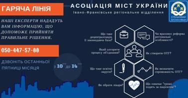 Пряма телефонна лінія «Не будь байдужим до реформ»