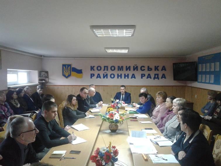 Нарада у голови райдержадміністрації Любомира Глушкова