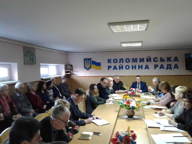 Нарада у голови райдержадміністрації Любомира Глушкова