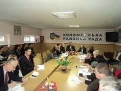 Нарада під керівництвом першого заступника голови райдержадміністрації Нестора Печенюка Нарада під керівництвом першого заступника голови райдержадміністрації Нестора Печенюка