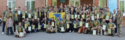 Понад 100 активістів військово-патріотичного руху зі всієї України взяли участь у семінарі «Кузня захисників України» Понад 100 активістів військово-патріотичного руху зі всієї України взяли участь у семінарі «Кузня захисників України»