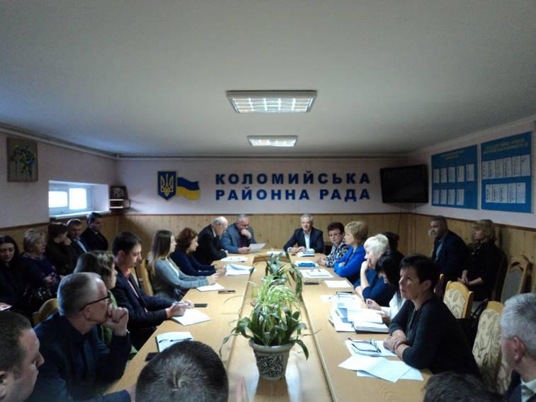 Щотижнева нарада у першого заступника голови Коломийської районної державної адміністрації Нестора Печенюка Щотижнева нарада у першого заступника голови Коломийської районної державної адміністрації Нестора Печенюка