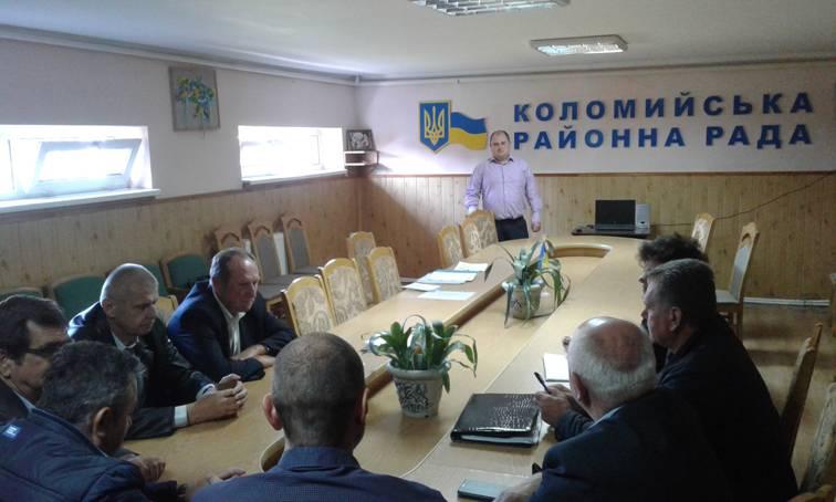 Підготовка осіб, відповідальних за роботу консультаційних пунктів з питань ЦЗ при органах місцевого самоврядування, у Коломийському районі