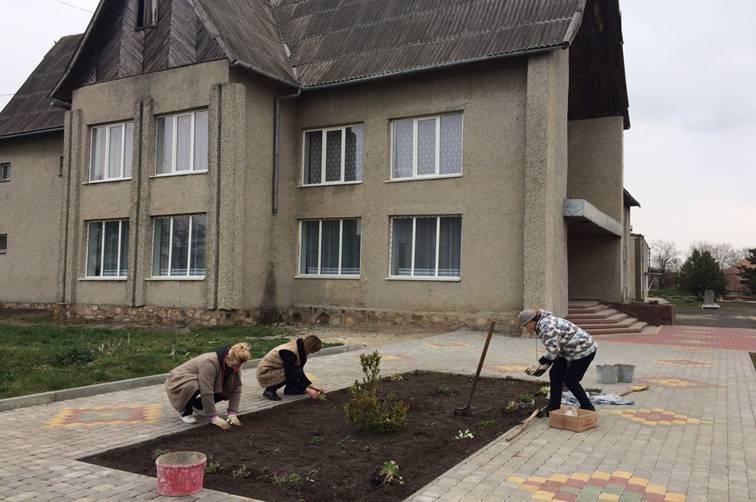 Інформація про проведені заходи з благоустрою в закладах культури району