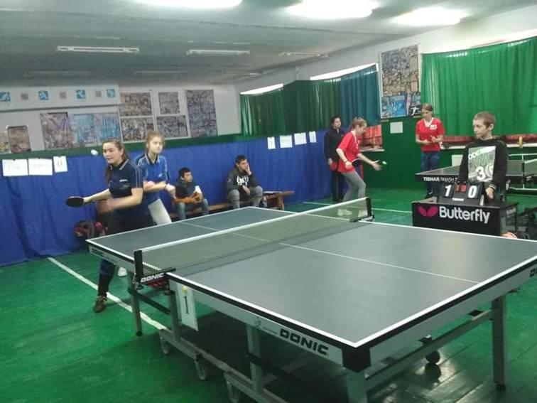 Районні фінальні змагання з настільного тенісу