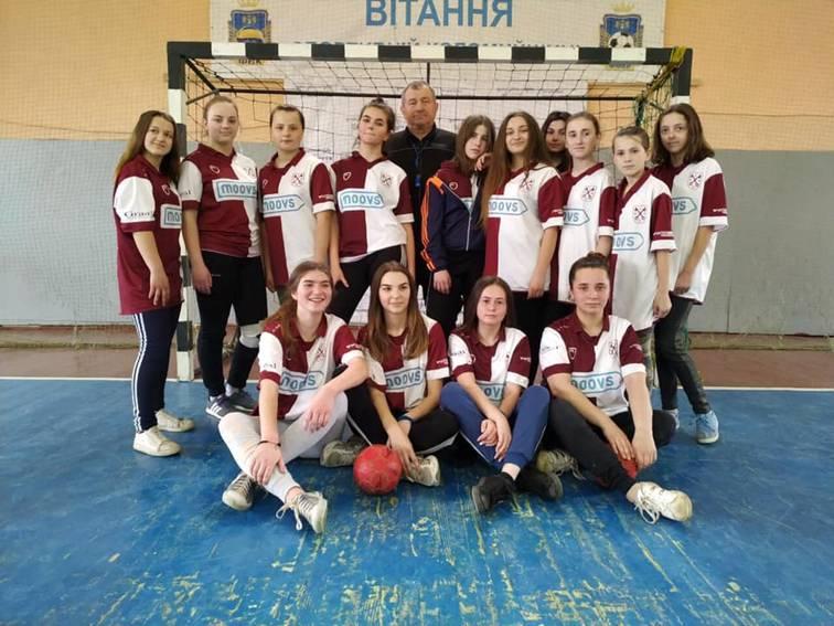 Дитячо-юнацькі спортивні ігри області з гандболу серед дівчат