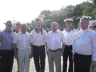 Делегація Прикарпаття привітала підшефних моряків з Днем Військово-Морських Сил Збройних Сил України. Делегація Прикарпаття привітала підшефних моряків з Днем Військово-Морських Сил Збройних Сил України.