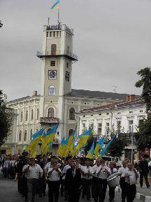 На Коломийщині відзначили День Державного Прапора України