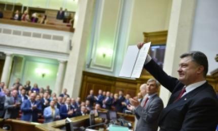 Європа виводить Україну на великий тракт прогресу – Президент про ратифікацію Угоди про асоціацію з ЄС