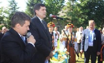 В Коломийському районі відкрито пам’ятний знак встановлений загиблим угорським військовослужбовцям