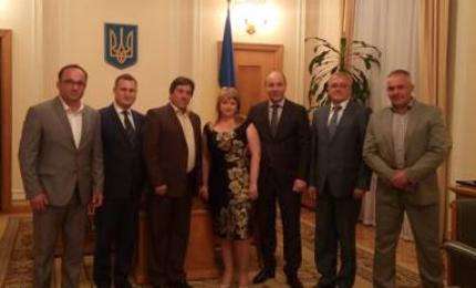 Робочий візит до голови Верховної Ради України