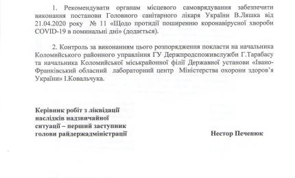 Розпорядження