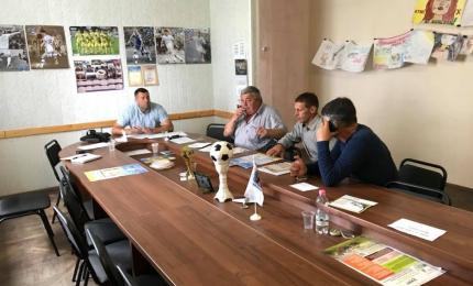 Організаційна нарада по проведенні в селищі Отинія спартакіади Коломийсткого району