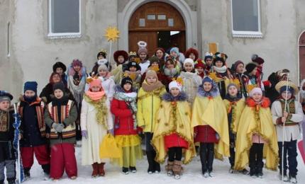 Коляда в селі Ворона