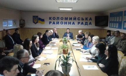 Щотижнева нарада у голови райдержадміністрації Любомира Глушкова