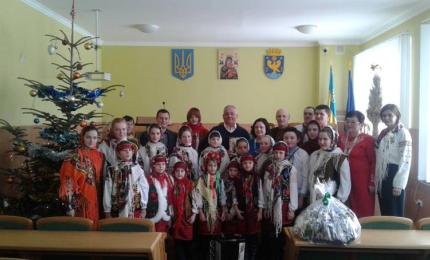 Різдвяна коляда в Коломийській райдержадміністрації
