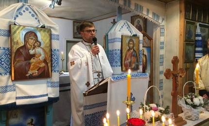 Відзнаку Президента України «За гуманітарну участь в антитерористичній операції» отримав о. Михайло Дзюба з Коломийщини